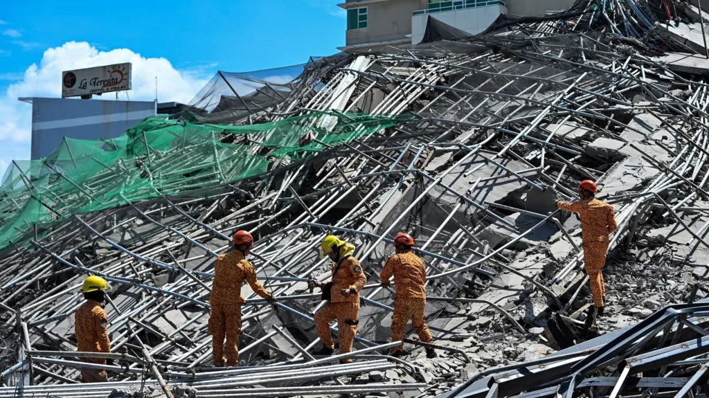 Gedung 9 Lantai Ambruk di Filipina, Satu Tewas dan Puluhan Orang Diduga Masih Terjebak