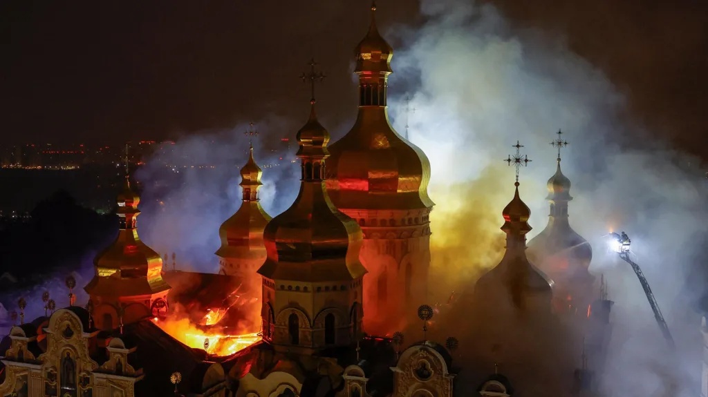 Serangan Rusia Tewaskan Sembilan Orang di Ukraina, Katedral Bersejarah Abad ke-11 Rusak Parah