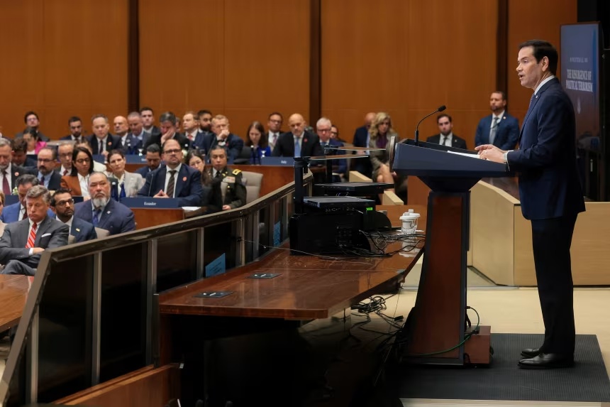 Rubio dan Stephen Miller Serukan Perlawanan terhadap “Teror Sayap Kiri”, Minta 67 Negara Perkuat Kerja Sama