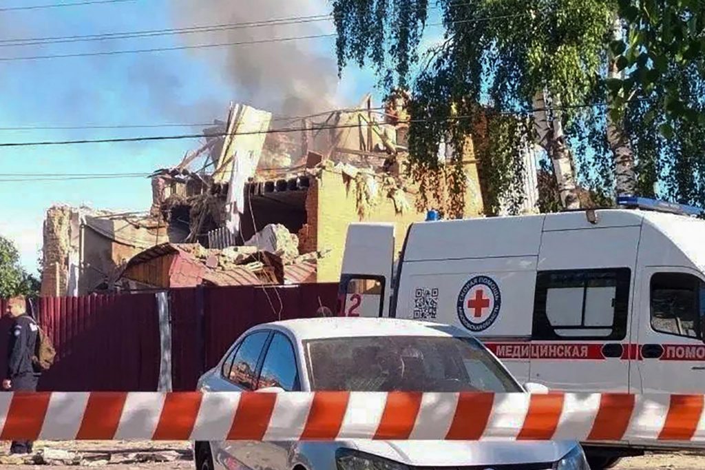 Ukraina Gempur Moskow dengan Serangan Drone Besar-besaran, Bayi Tewas dan Pusat Satelit Rusia Kena Hantam